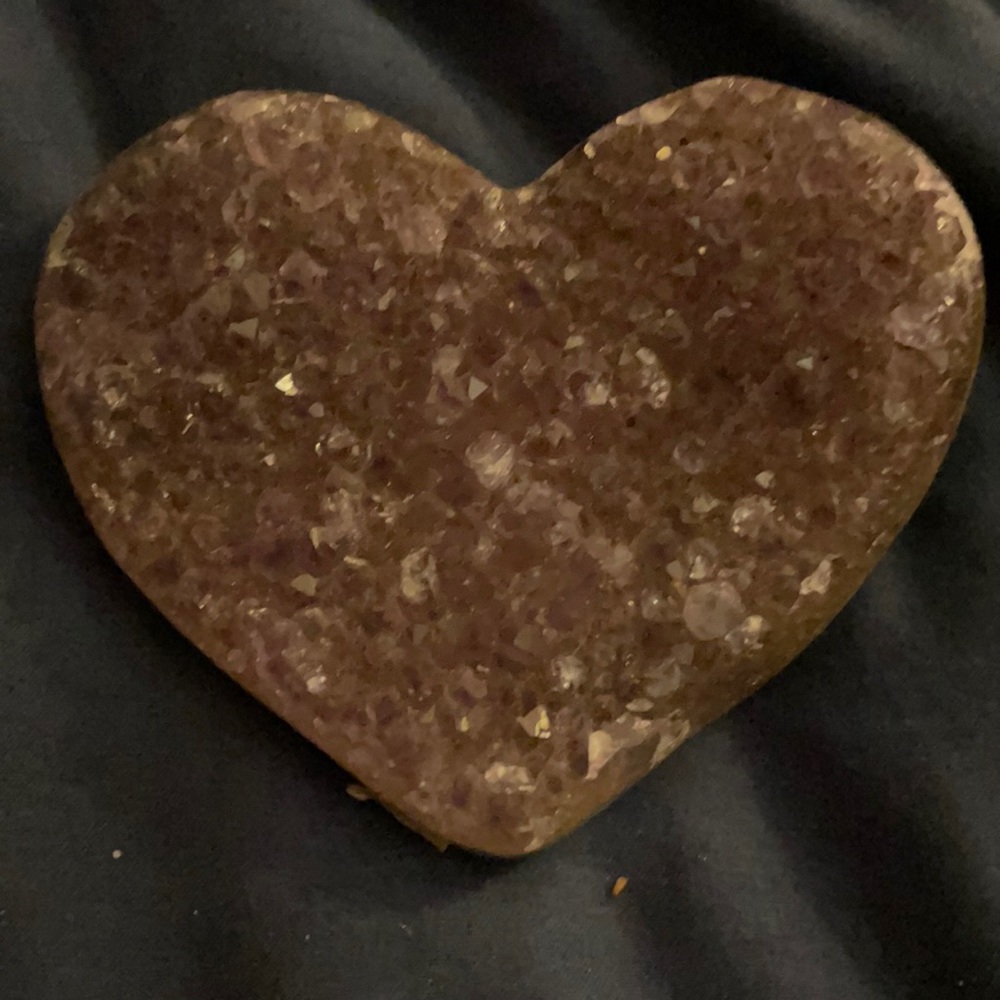 Heart Amethyst Cluster